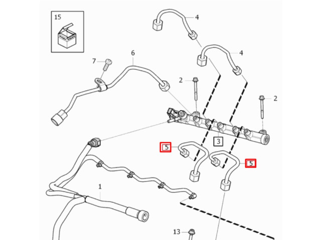 Топливная трубка 31303505, 2.0 D4 Volvo S60 S80 S90 V40 V60 V70 V90 XC40 XC60 XC70 XC90 Топливная трубка 31303505, 2.0 D4 Volvo S60 S80 S90 V40 V60 V70 V90 XC40 XC60 XC70 XC90